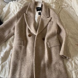 NWT Zara premium wool coat
